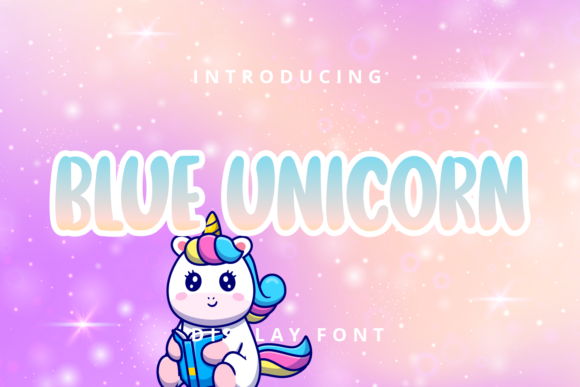 Blue Unicorn Font: A Friendly Display Typeface for Business Branding