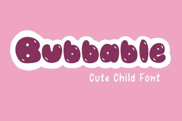 Boost Engagement with the Bubbable Display Font