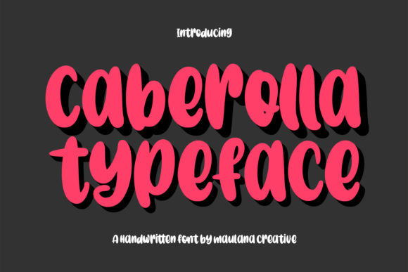 Caberolla Font: A Chunky, Friendly Display Typeface for Campaigns