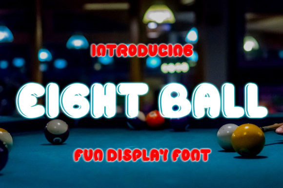 Eight Ball Font for Building a Consistent Business Identity