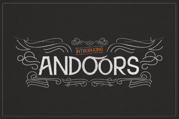 Elevate Your Digital Campaigns with the Andoors Display Font