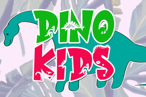 Elevate Your Visual Content With the Dino Kids Font