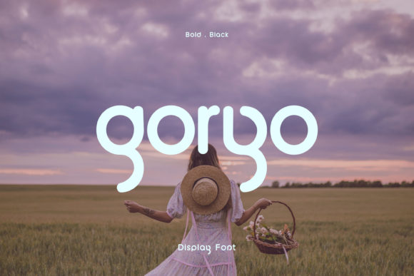 Goryo: A Modern Display Font for Editorial Design