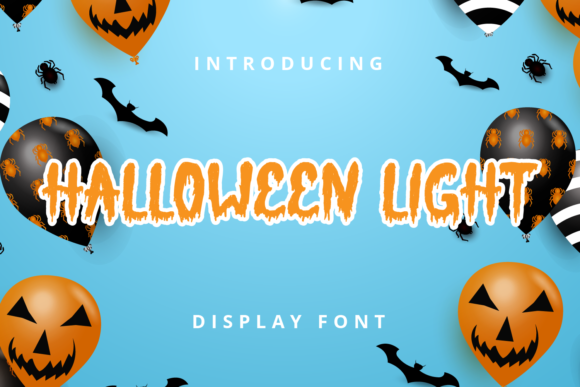 Halloween Light: A Bold Display Font for Editorial Impact