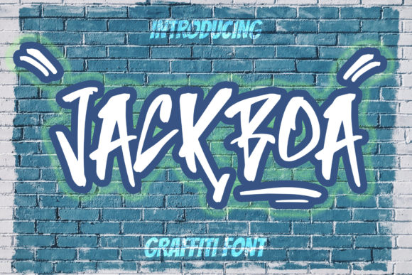 Jackboa: A Graffiti Font for Bold Branding