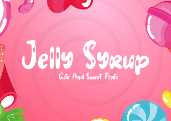 Jelly Syrup: A Display Font for Playful Branding