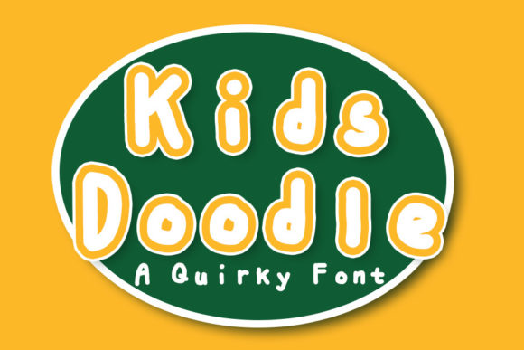 Kids Doodle: The Font That Turns Your Craft Projects into Heirloom Treasures