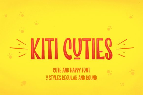Kiti Cuties Font for Distinctive Marketing Design