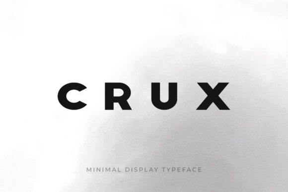 Make Your Products Bold with the Crux Display Font