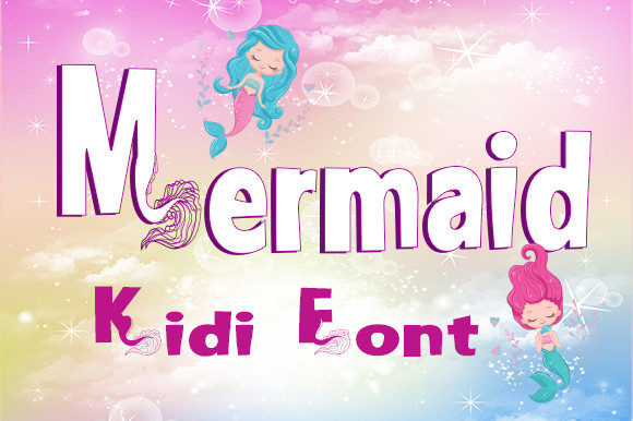 Mermaid Kidi Font for Whimsical Web Design