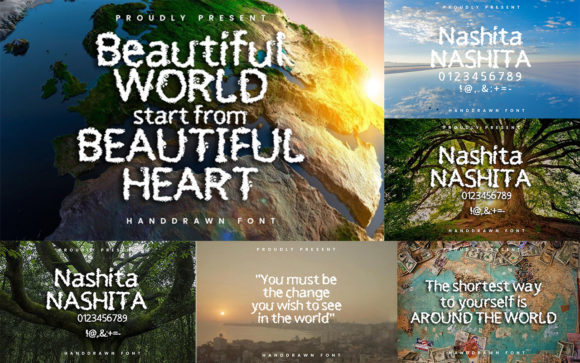 Nashita: The Display Font Your Next Campaign Needs