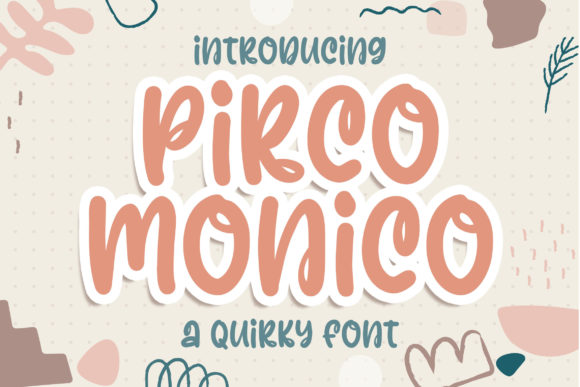 Pirco Monico: Your Playful Font for Engaging Digital Content