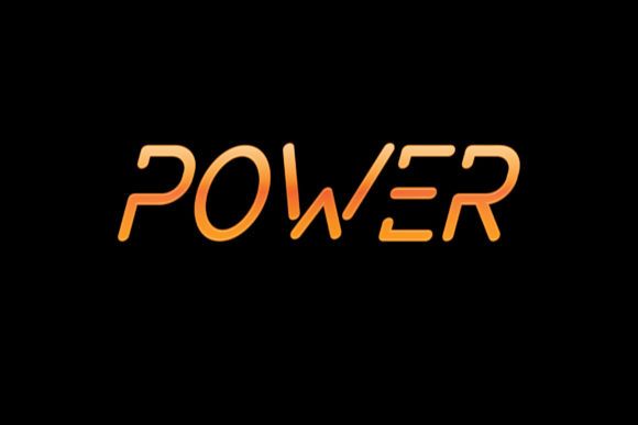Power: A Modern Display Font for Creators and Makers