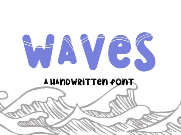 Reviewing Waves: A Display Font for Playful Campaigns