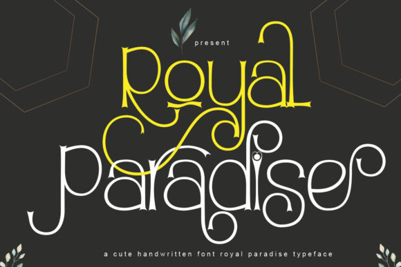 Royal Paradise Font for Elegant Online Branding