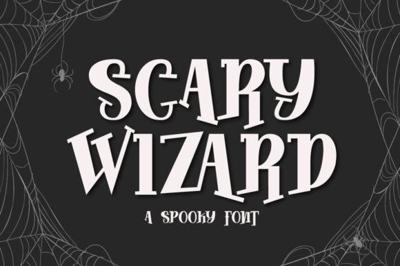 Scary Wizard: A Powerful and Spooky Premium Display Font