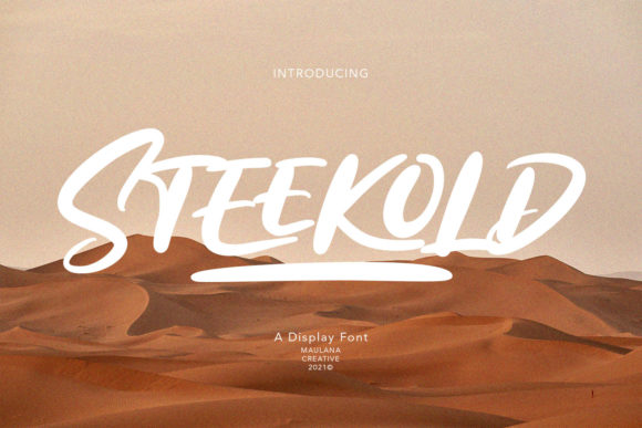 Steekold Font: A Designer's Tool for Cool, Modern Branding