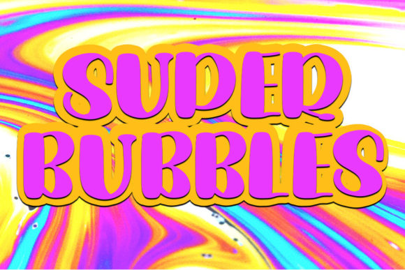 Super Bubbles: The Bold Display Font for Editorial Authority