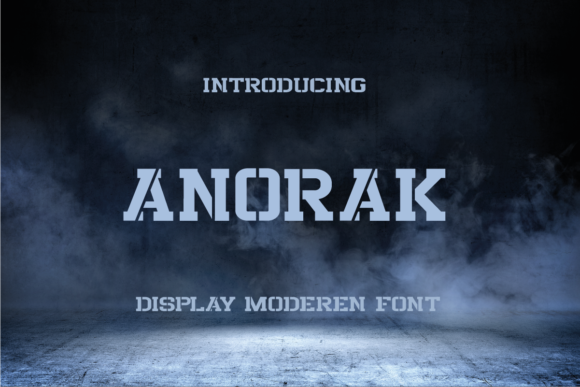 The Anorak Font: A Bold Choice for Your Craft Projects