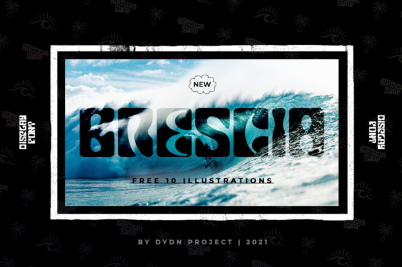 The Brescia Font for Creative Crafts and Product Labels