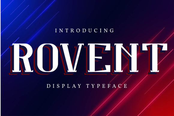 The Rovent Font: A Retro Display Favorite