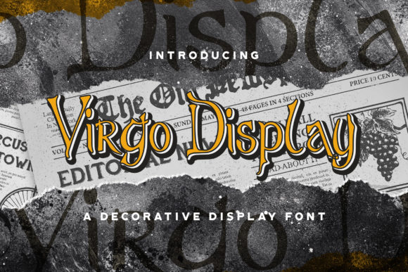The Whimsical Virgo Font for Creative Branding
