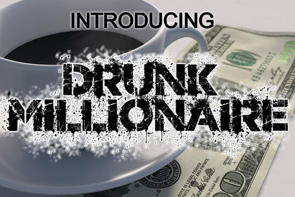 Using the Drunk Millionaire Font for a Bold Brand Identity