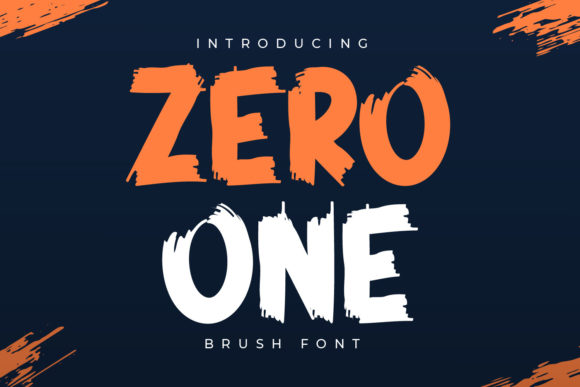 Zero One Display Font: A Bold Option for Your Brand