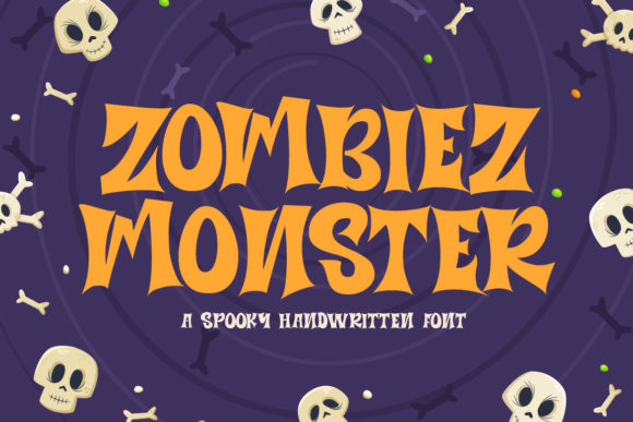 Zombiez Monster Font for Memorable Campaign Designs